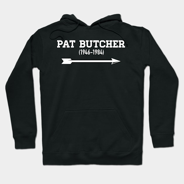 Pat Butcher - Ghosts - white Hoodie by DAFTFISH